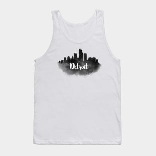 Detroit watercolor Tank Top